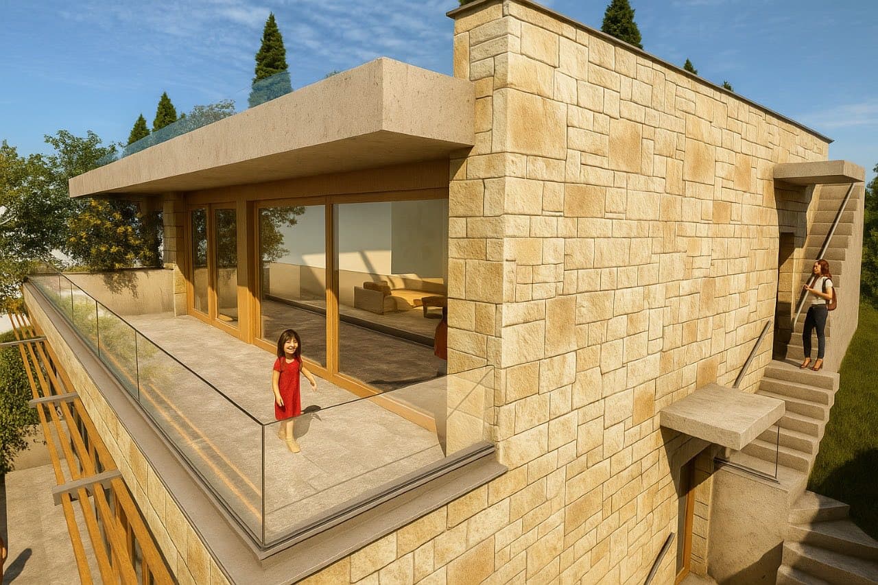 Glazen gevel kantoorpand 13