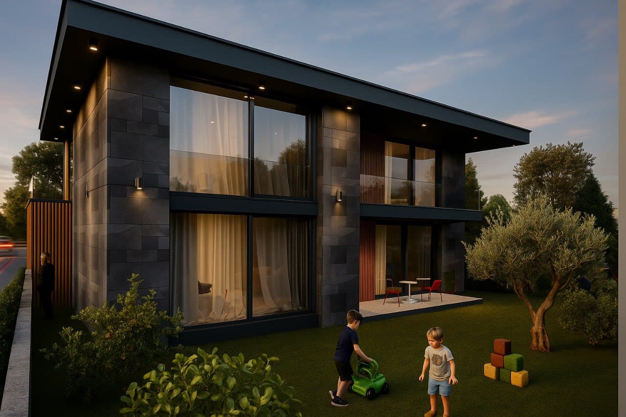 Glazen gevel kantoorpand 19