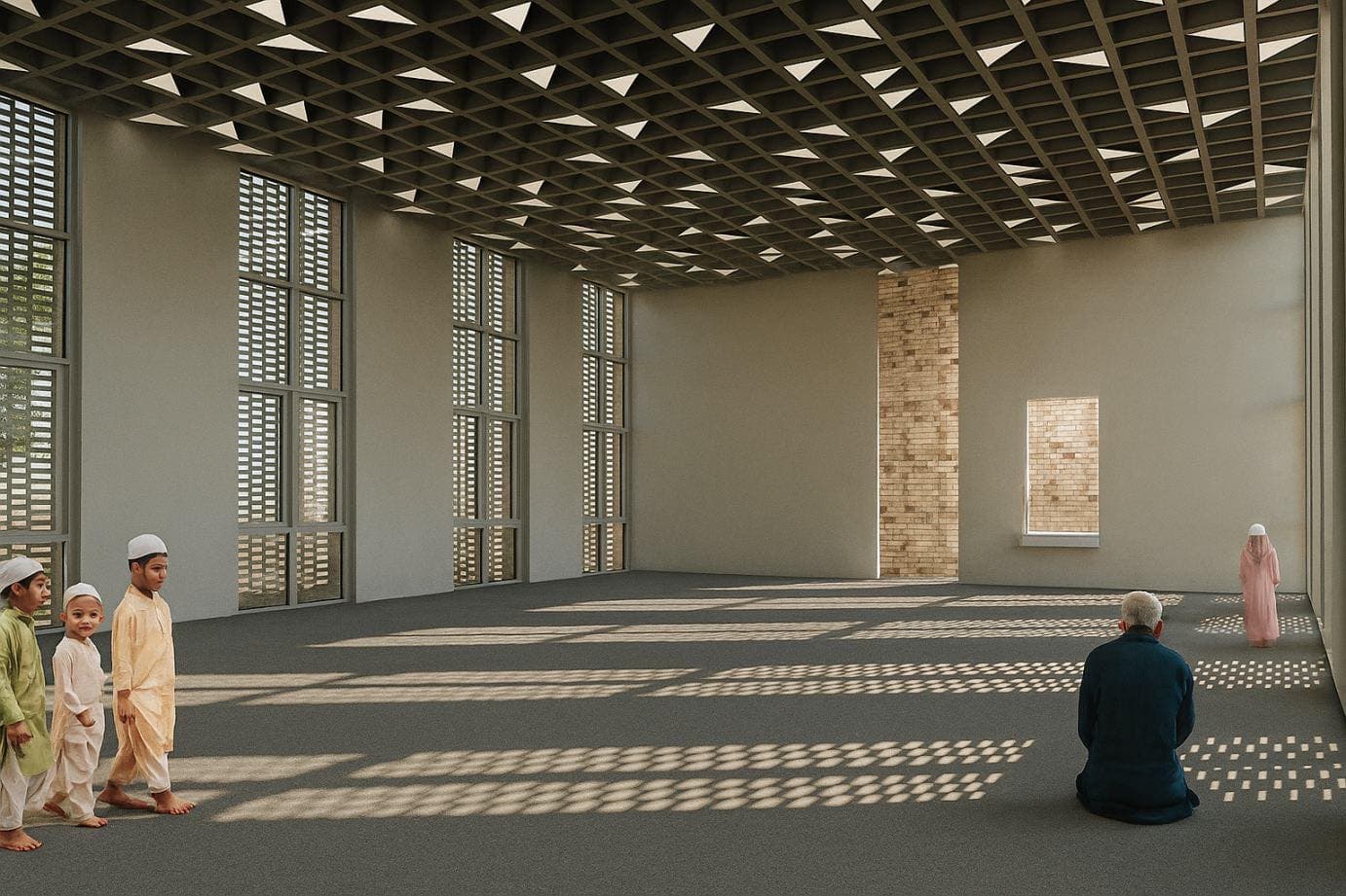 VR MOSQUE | Spirituality in the Garb of Modern Minimalism 5