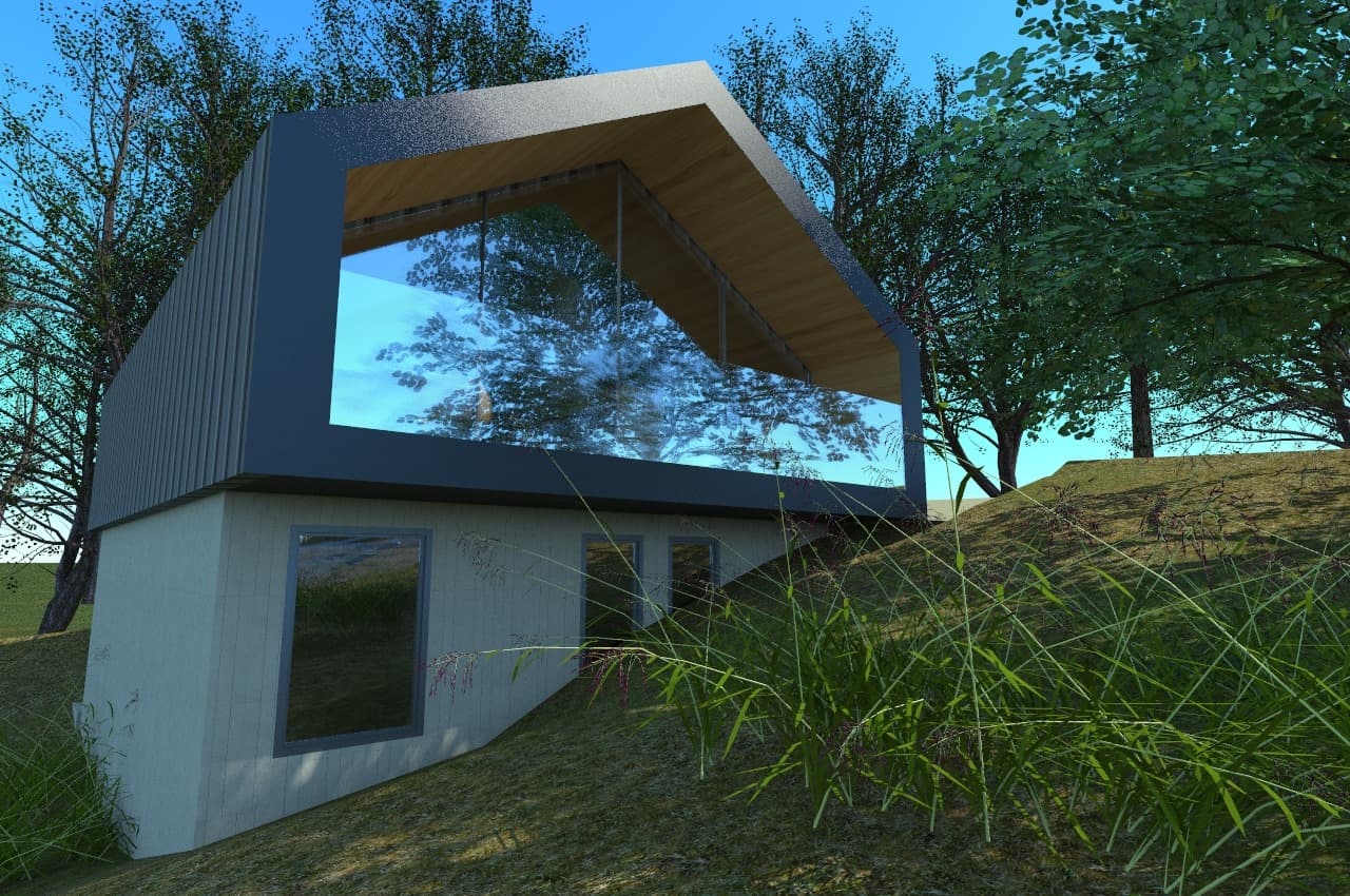 G&F HOUSE | Inverted Architecture in the Heart of Brezovica