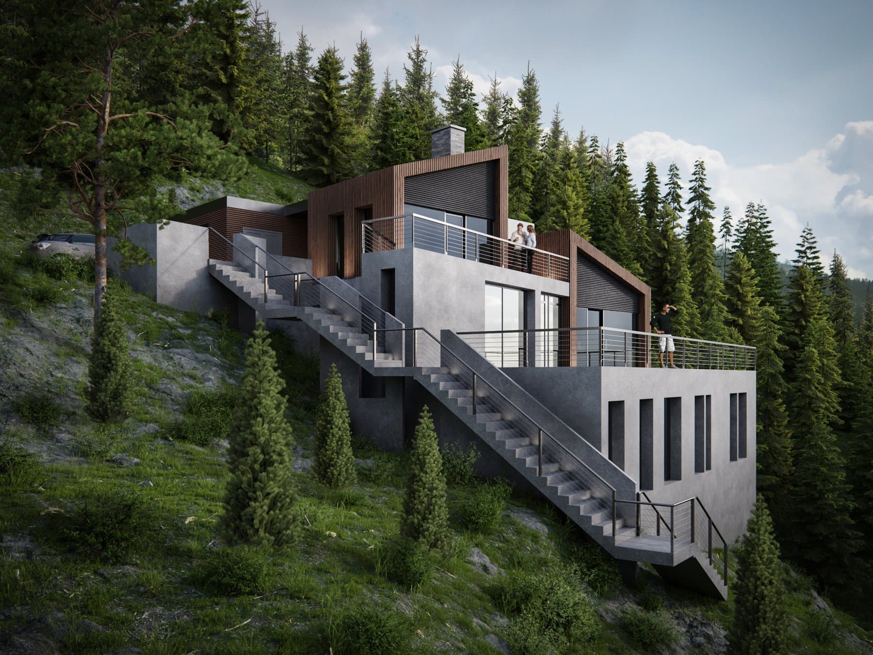 NORVILA | Harmony of Concrete in the Nordic Landscape
